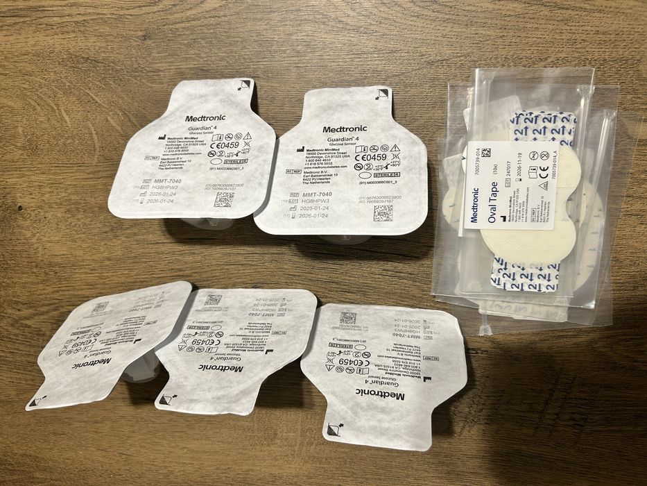 5 senzori medtronic guardian 4