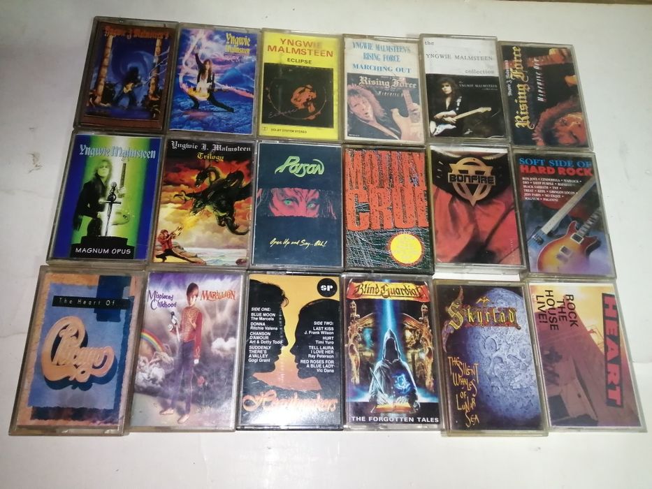 Касети с Рок и метъл изпълнители