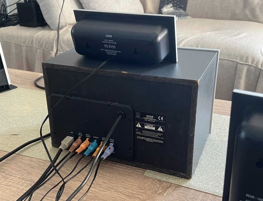 Sistem boxe Altec Lansing 5.1 VS3151R, 50W RMS amplificare inclusa