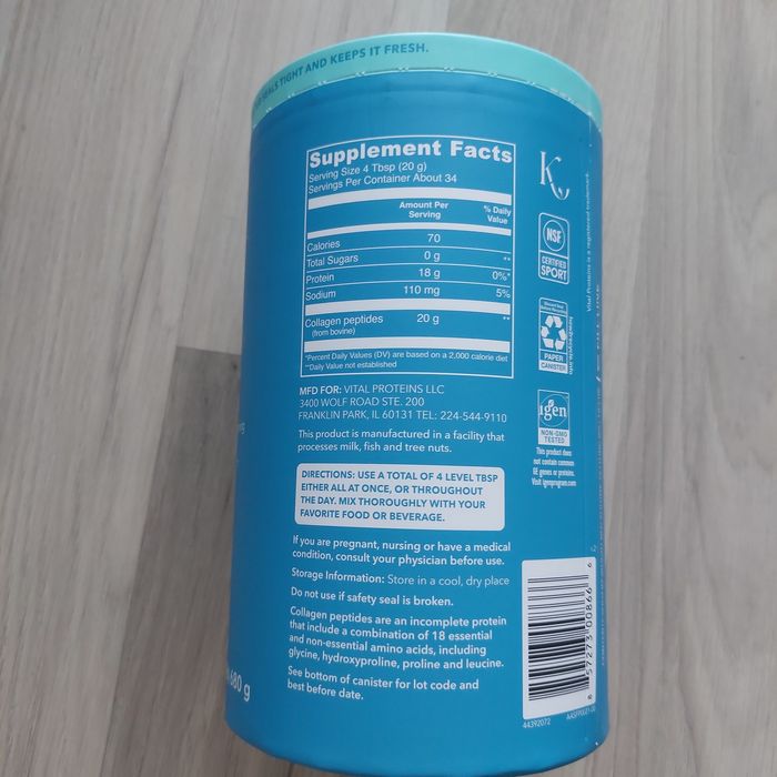 Колaгенови пептиди- Vital Proteins Collagen Peptides Original