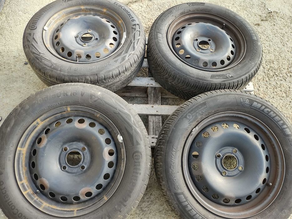 16 джанти 4х108 FORD ECOSPORT Форд ЕкоСпорт 6,5J et37,5 Гуми 205/60/16