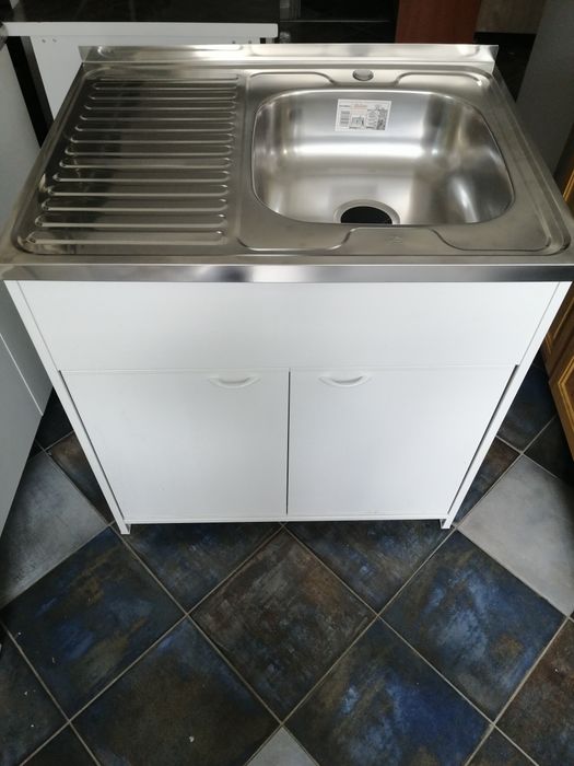 Нов Кухненски шкаф с мивка Пвц PVC