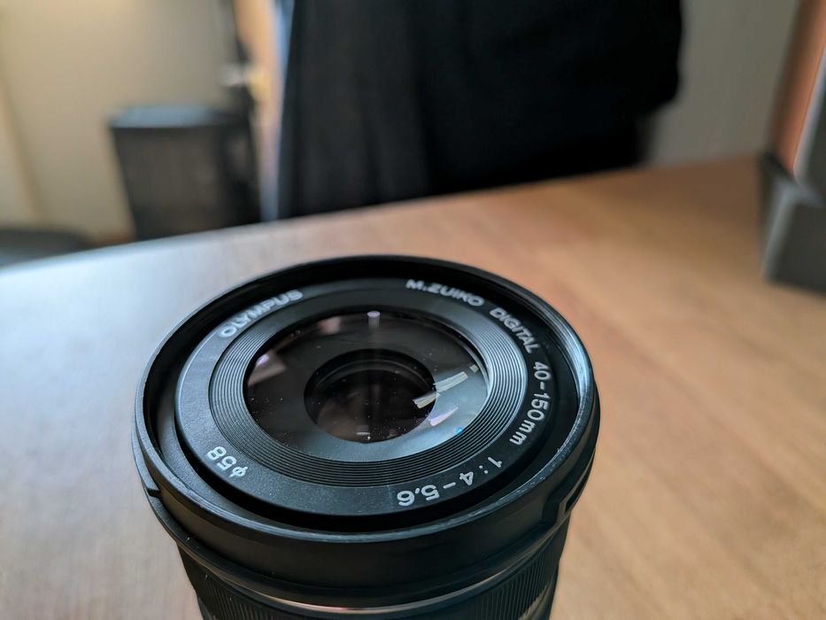 Olympus 40-150mm F4-5.6 R ED MSC MFT (4/3)+ filtru UV Hoya