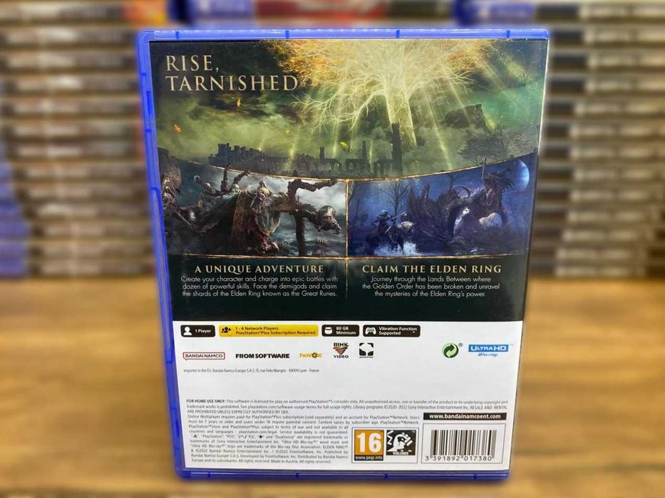 Elden Ring PlayStation 5 Огромный Выбор Дисков
