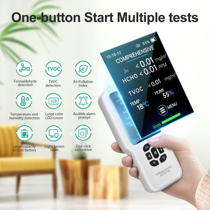 Noyafa JMS-17 Портативный тестер качества воздуха тест формальдегида