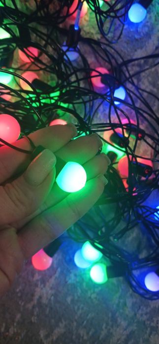 Гирлянда разноцветная