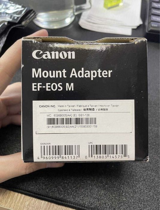 Адаптер крепления EF-EOS M (Новый) KaspiRED /Рассрочка