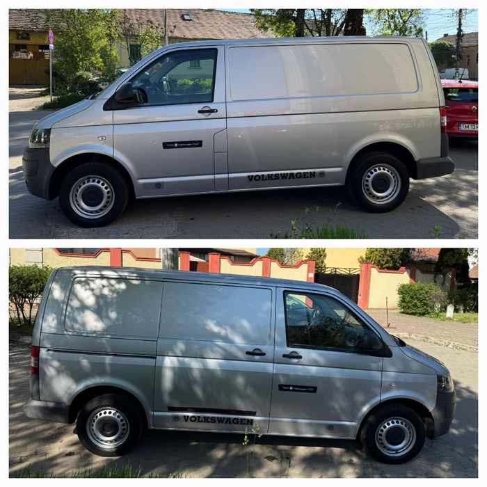VW. Transporter mod 2014 Facelif Clima. Pilot.3 locuri +Marfa