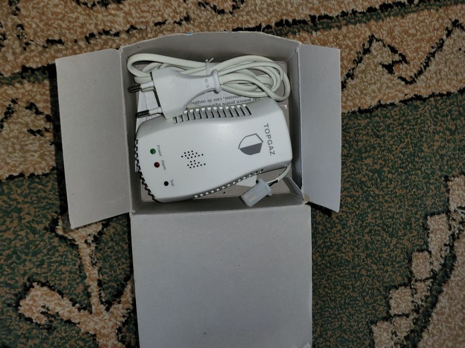 Set electrovalva și detector de gaz