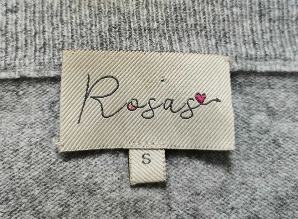 Rasas Buddha Print 100% Кашмирен дамски пуловер размер S