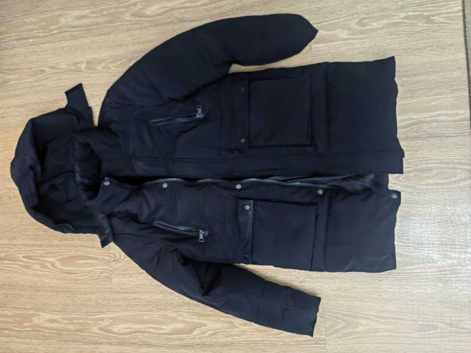 Зимний пуховик под