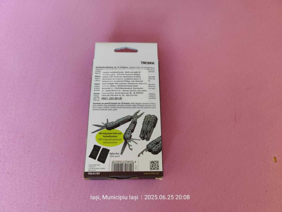 Unealta multifunctionala Troika, 10 functii,(Super Ofertă).