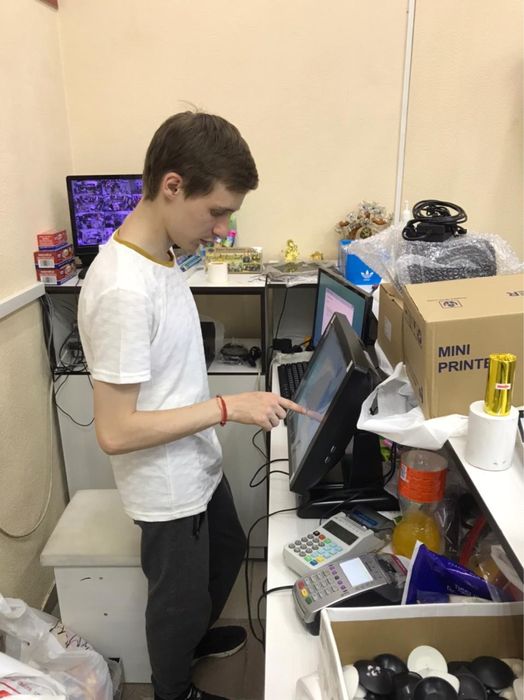 Принтер чеков. Чековый принтер. Принтер этикеток. Сканер штрихкода.ТСД