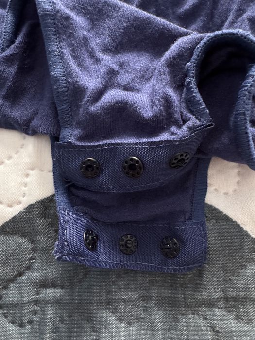 Синьо дамско боди