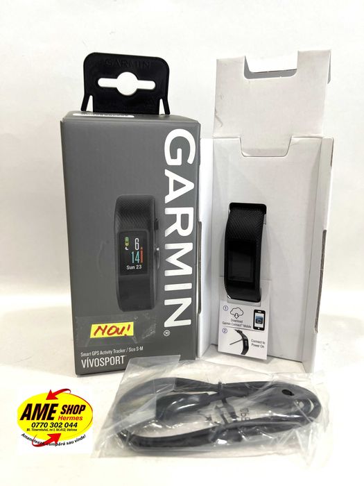 Brățară Fitness Garmin Vivosport, Nouă!