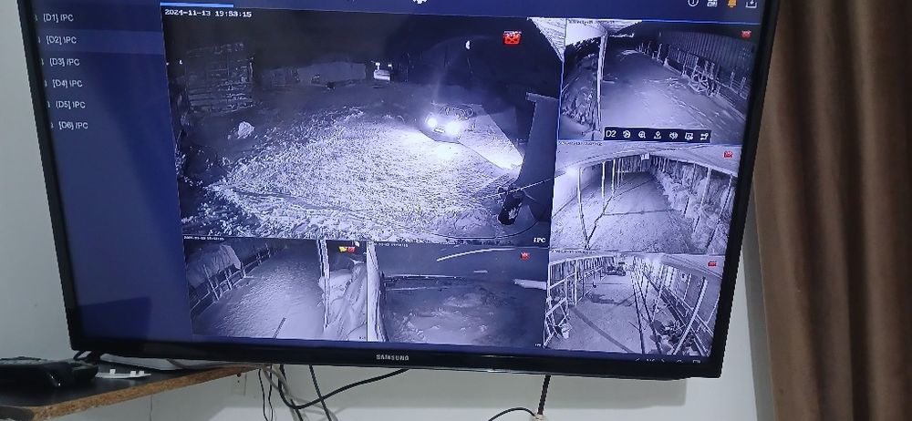 Установка видеонаблюдения