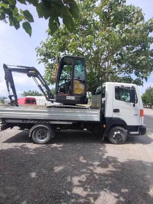 Услуги с мини багер / багер, самосвал