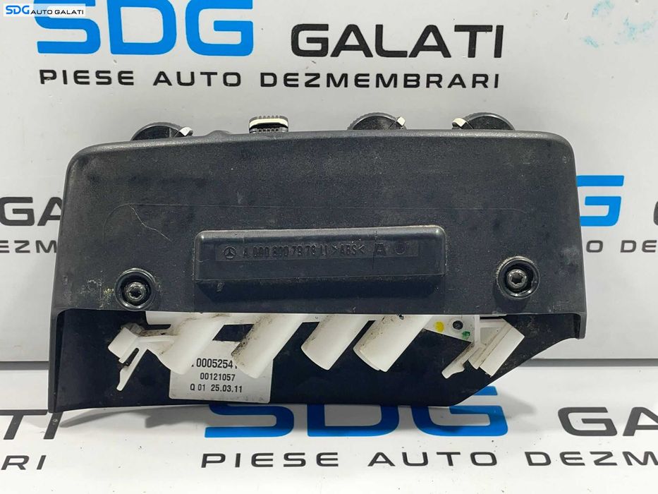 Unitate Consola Butoane Reglaj Scaun Scaune Vacuum Mercedes Clasa C Class W204 2007 - 2015 Cod A0005254100 A0008007978 [L3863]