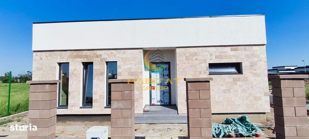 Casa moderna  | 2 dormitoare | 2 bai | 375 mp teren