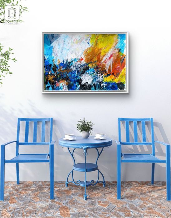 Tablou acrilic format A3 original