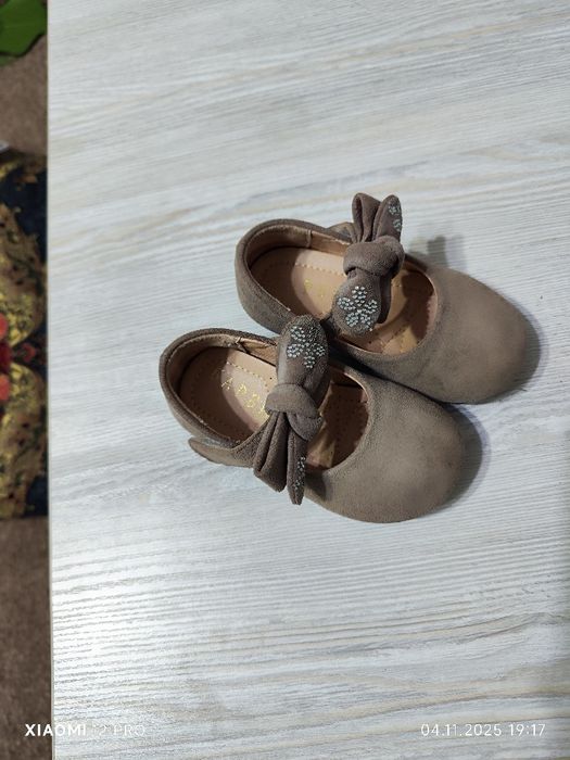 Детские  весенние туфельки