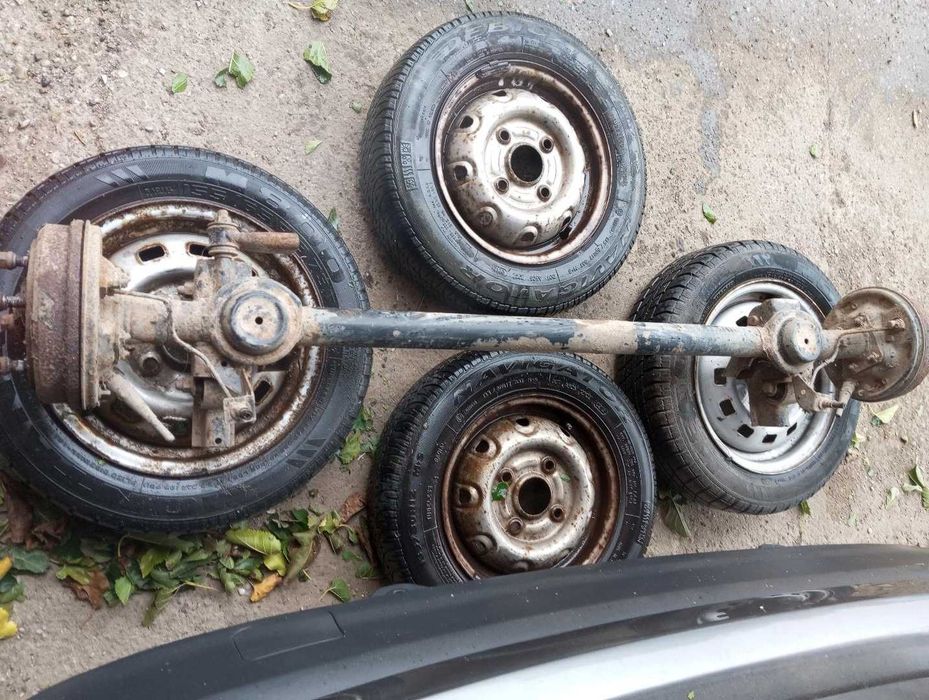 Punte motocultor matiz spate remorca motocultor  punte Tico axa