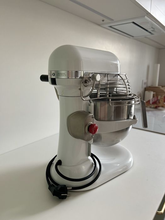 Vand Mixer cu bol 6.9L, Professional, White - KitchenAid