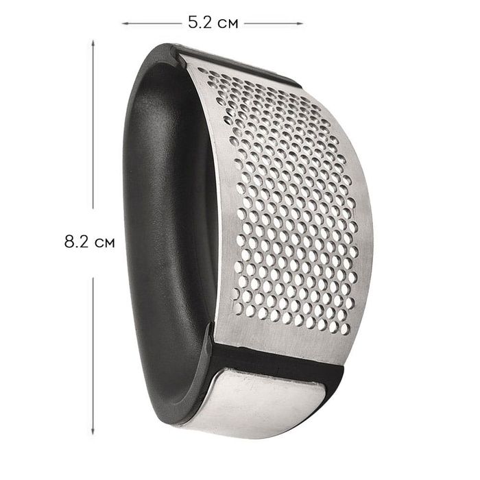 Преса за чесън Zephyr Стомана, Черен