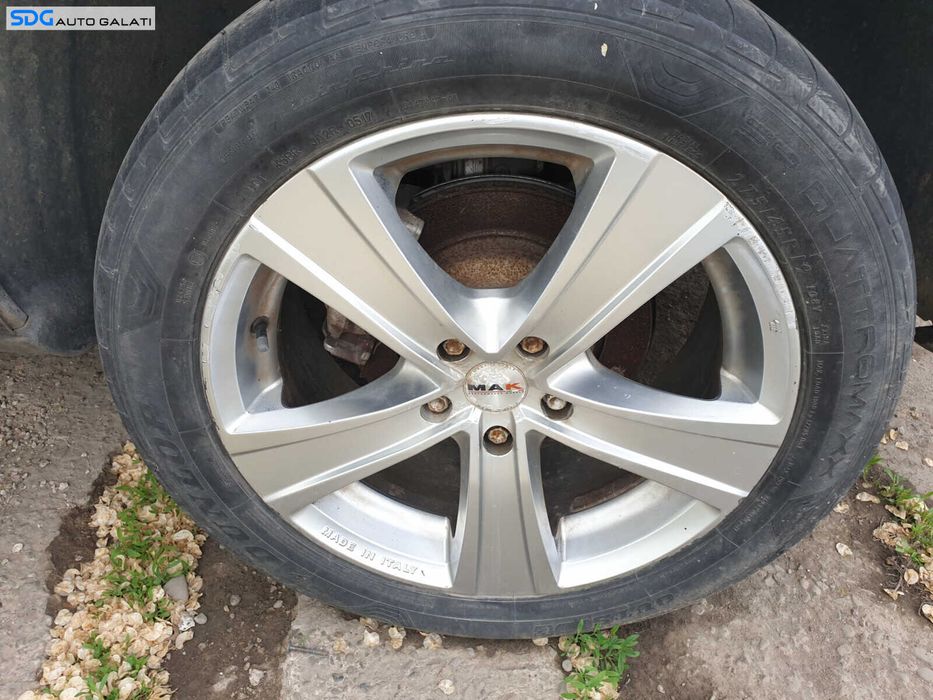 Set 4 Jante Aliaj 275 45 19 R19 5x120 Anvelope Vara DOT 17-20 Volkswagen Touareg 7L 2.5 TDI 2002 - 2010 [C9681]