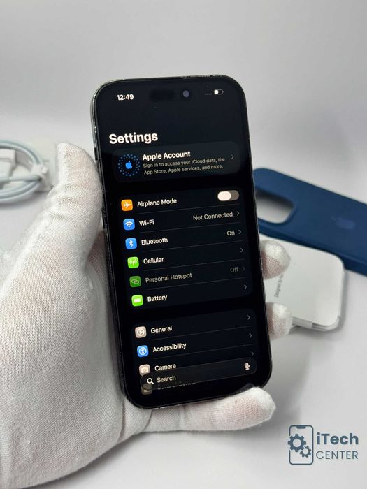 iPhone 14 Pro, 256GB, Black, 100% батерия, ОТЛИЧЕН, ГАРАНЦИЯ!