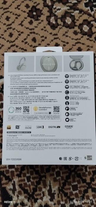 Sony xm4 wh-1000 xm4