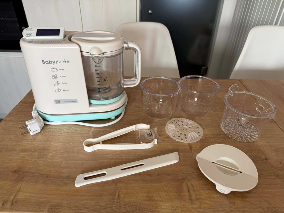 Aparat de gatit cu aburi + blender, procesator hrana, 6 functii, CLD-CareLoveDevotion