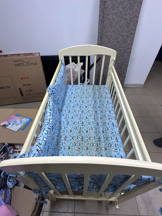 Детский манеж кровать