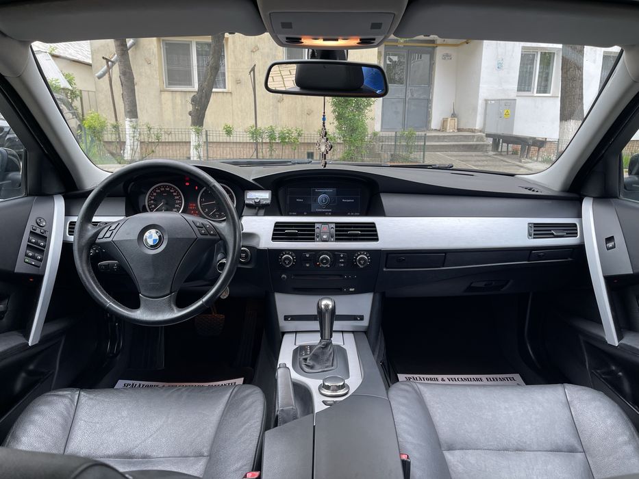 Bmw Seria 5 e60 525d Automat M57 Full Piele Navigatie Mare Bi Xenon
