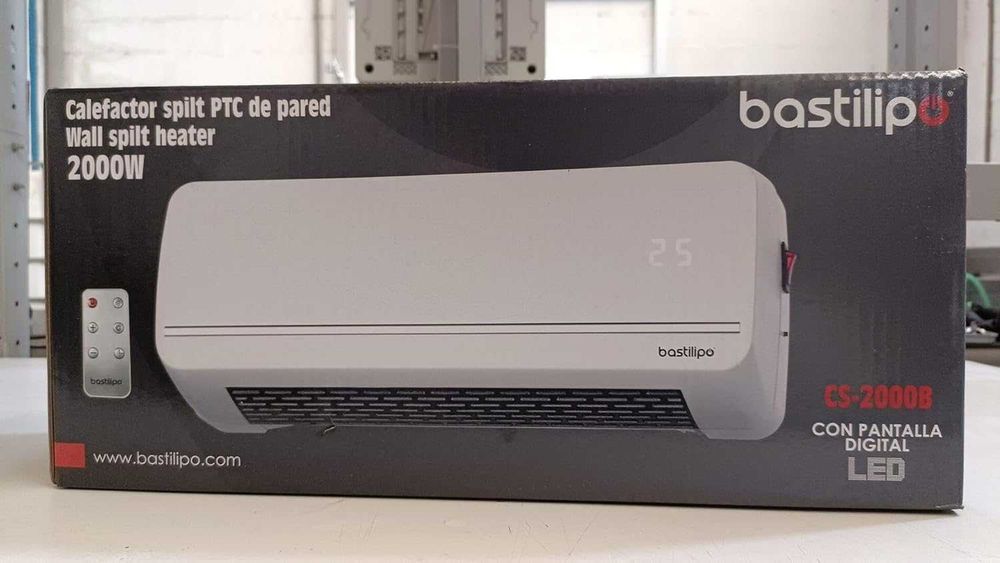 Електрическа печка Bastilipo 2000W духалка с керамичен нагревател