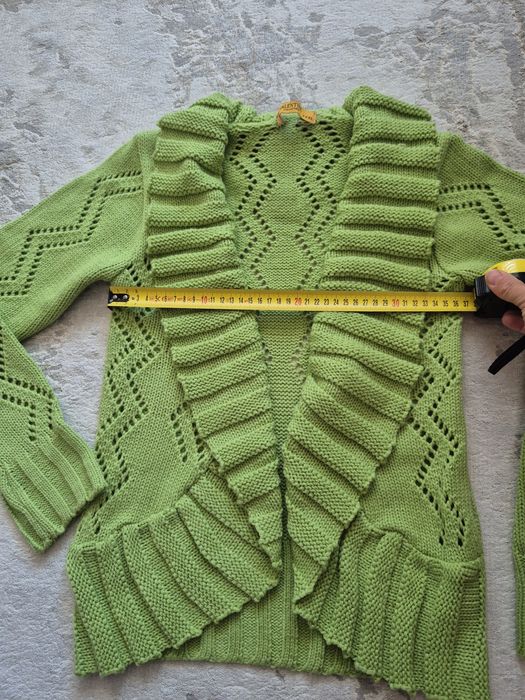 Зелена Дамска жилетка