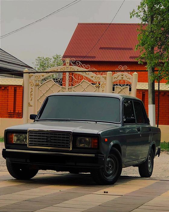 Ваз 2107 мокрые зелёные состояние хорошее