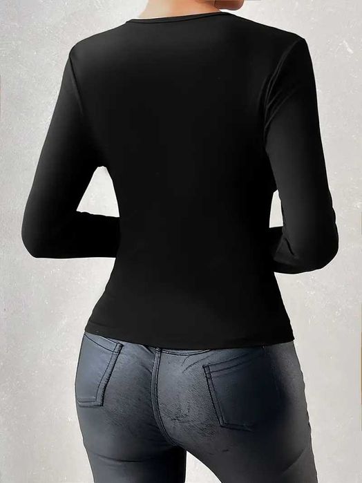 Женска блуза с дълбоко деколте ПРОМОЦИЯ  Размер S M L