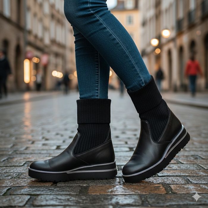 НОВИ Италиански боти Igi&Co | Естествена кожа | 26.7 см