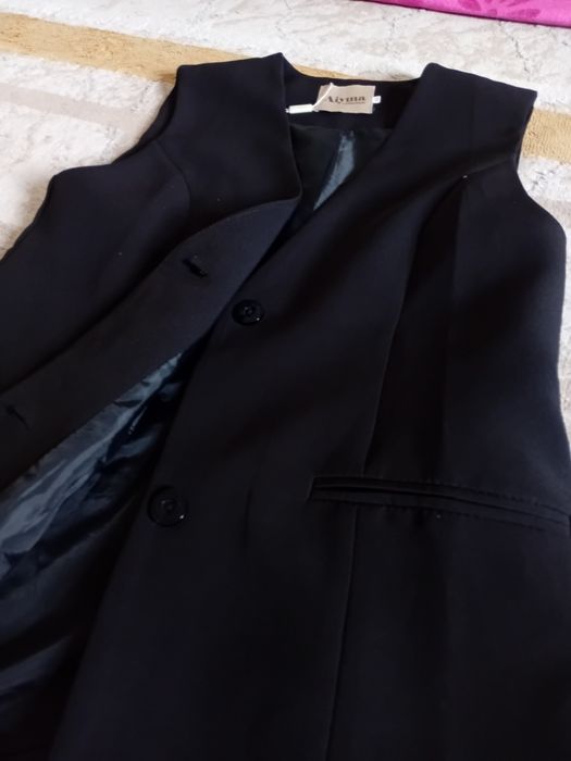 жакет чёрный качественный