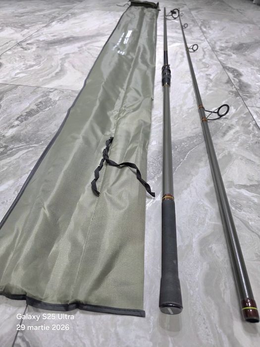 SET 3 Lansete CRAP din carbon Saimino MO2 3,90m din 2 tronsoane 4 lbs