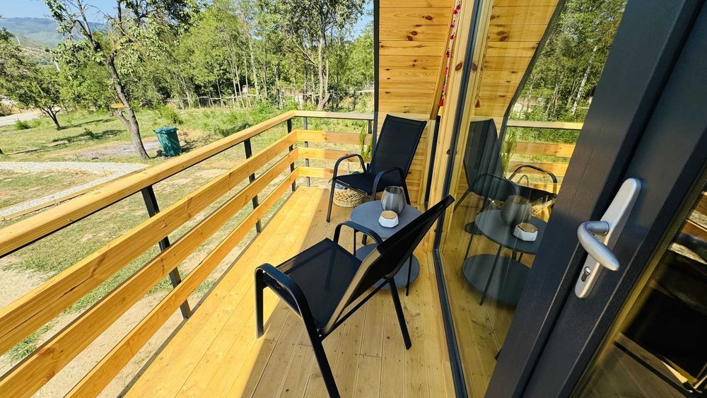 Cabana A-Frame Bangkok, capacitate 4 persoane, cu jacuzzi și saună