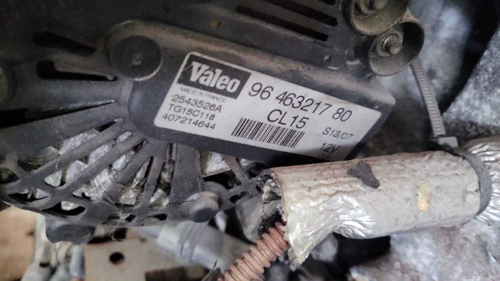 Alternator Peugeot 1.6  - cod: 9646321780