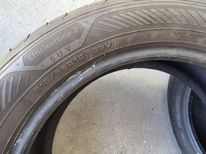215/55/18 GOODYEAR 4бр