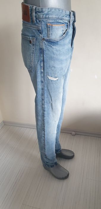 Hugo Boss Onyx Selvedge BO  Slim Fit  33/32 НОВО! ОРИГИНАЛ Мъжки Дънки