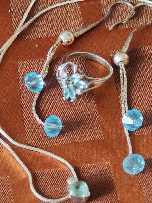 Комплект сребърен.