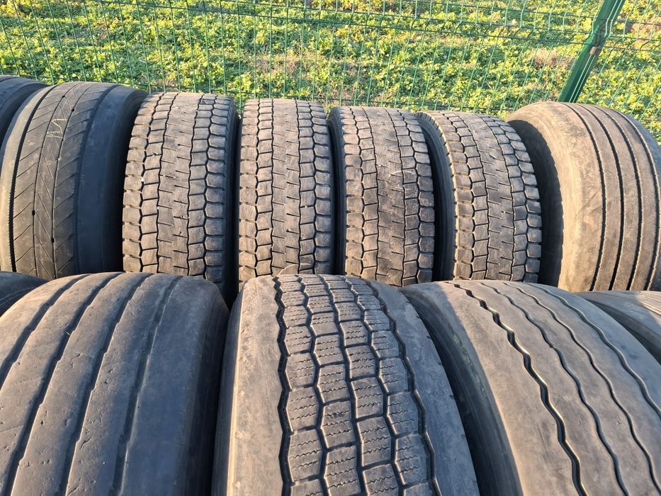 435 50 19.5 ,445 45 19.5 ,385 65 22.5, 385 55 22.5, 315 70 22.5 гуми