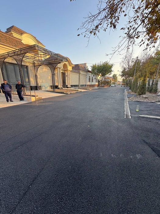 Асфалт, Асфалт иши