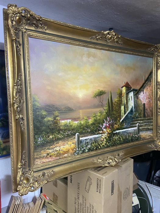 Tablou pictat pe panza