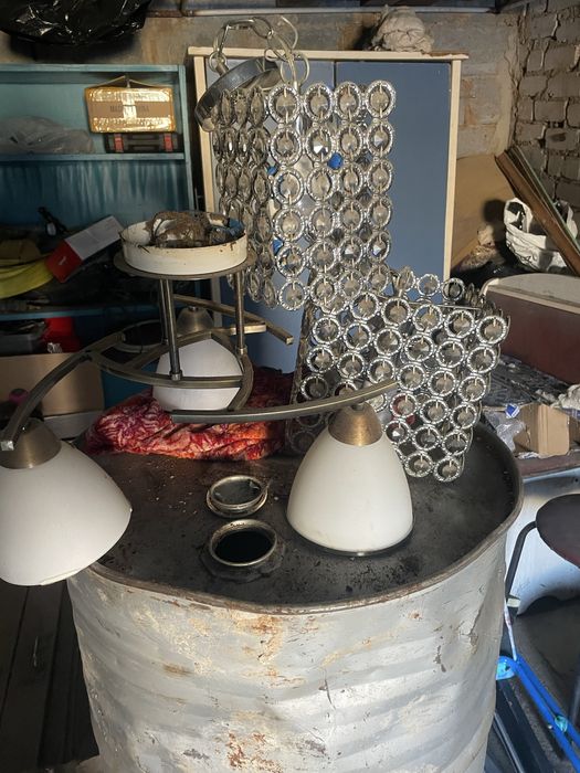 тачка тележка люстры